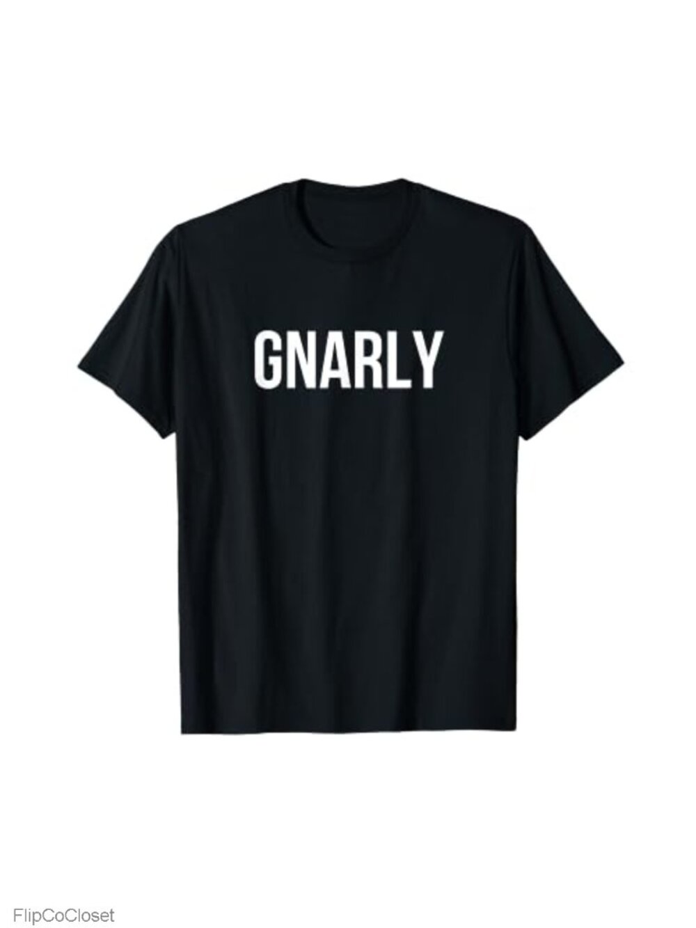 Gnarly Graphic T-Shirt Short Sleeve Crew Neck Novelty Tee Casual
